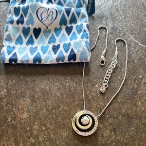 Brighton Elegant Silver Pendant Necklace